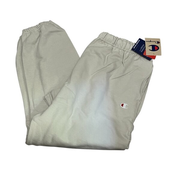 Champion Reverse Weave Loose Fit Jogger Style Heavyweight Sweat Pants Sz 2XL Ivo - Picture 1 of 11
